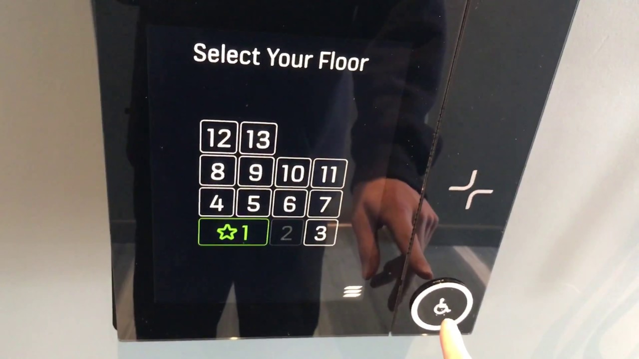 Kone Polaris elevators @ The Aloft Boston Seaport
