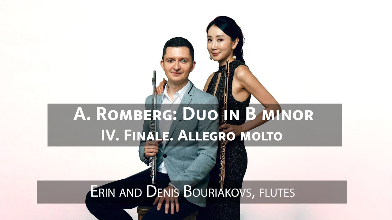 A. Romberg: Duet no. 3 from 3 Duos for 2 flutes, op. 62. IV. Finale. Allegro molto