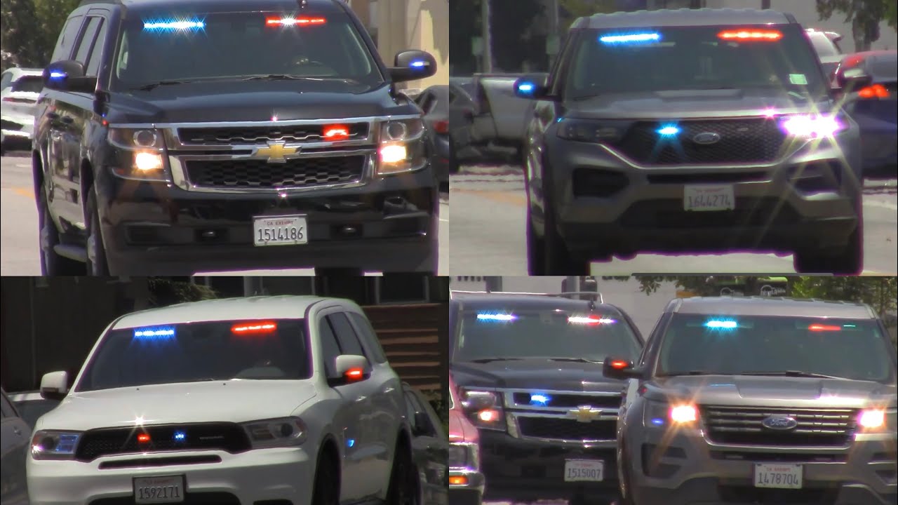 LAPD METRO SWAT UNITS RESPONDING CODE 3