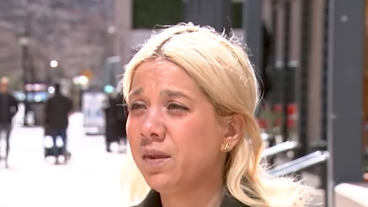 Group on bikes stealing headphones right off people's heads