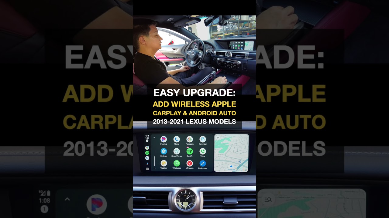 CarPlay & Android Auto Kit for 2013-2021 Lexus Models #iphone #android #diy #upgrade #best #new