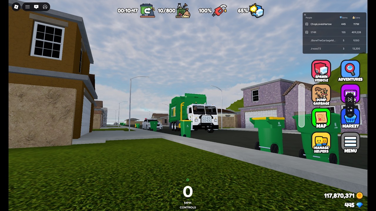 Waste Management Peterbilt 520 Mcneilus ZR in Collect Garbage For Fun.