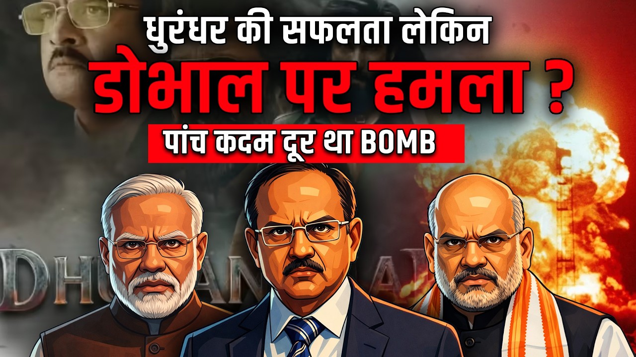 Ajit Doval se 5 Kadam Door Tha Bomb: Dhurandhar Movie Ka Kya Hai Connection | 2D Animation