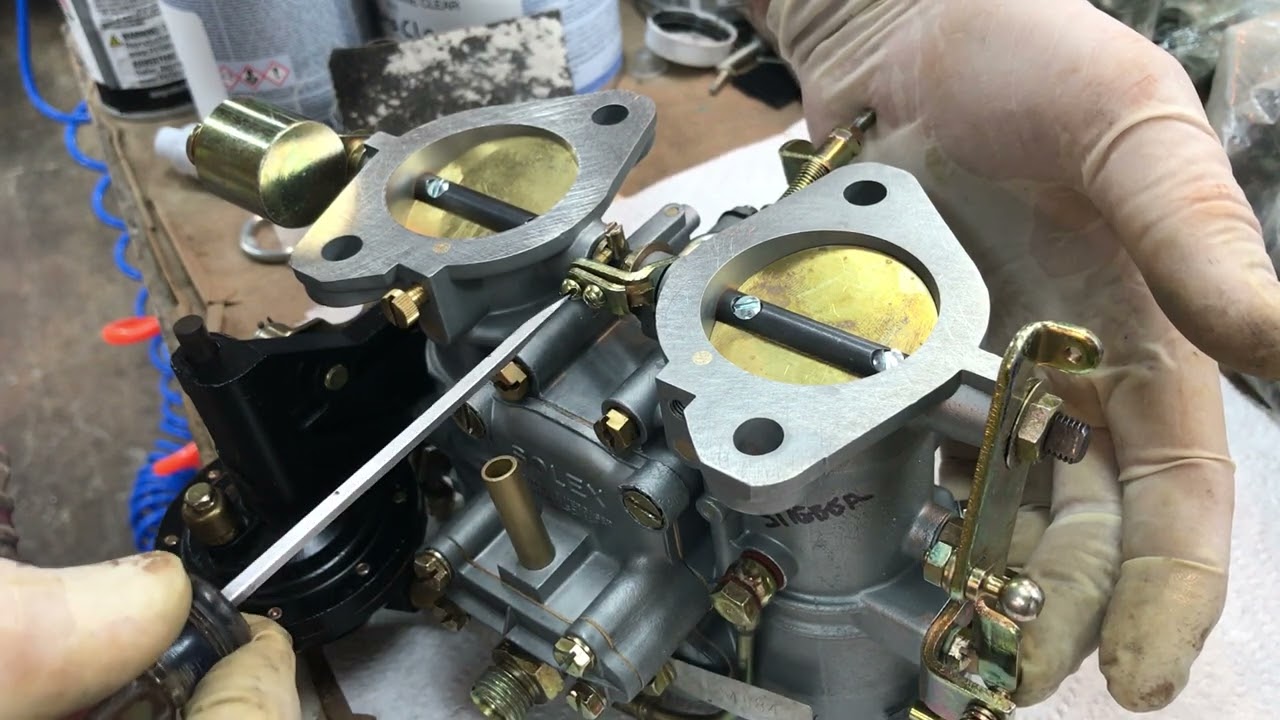 190SL Solex 44PHH Adjustment Tech Tip