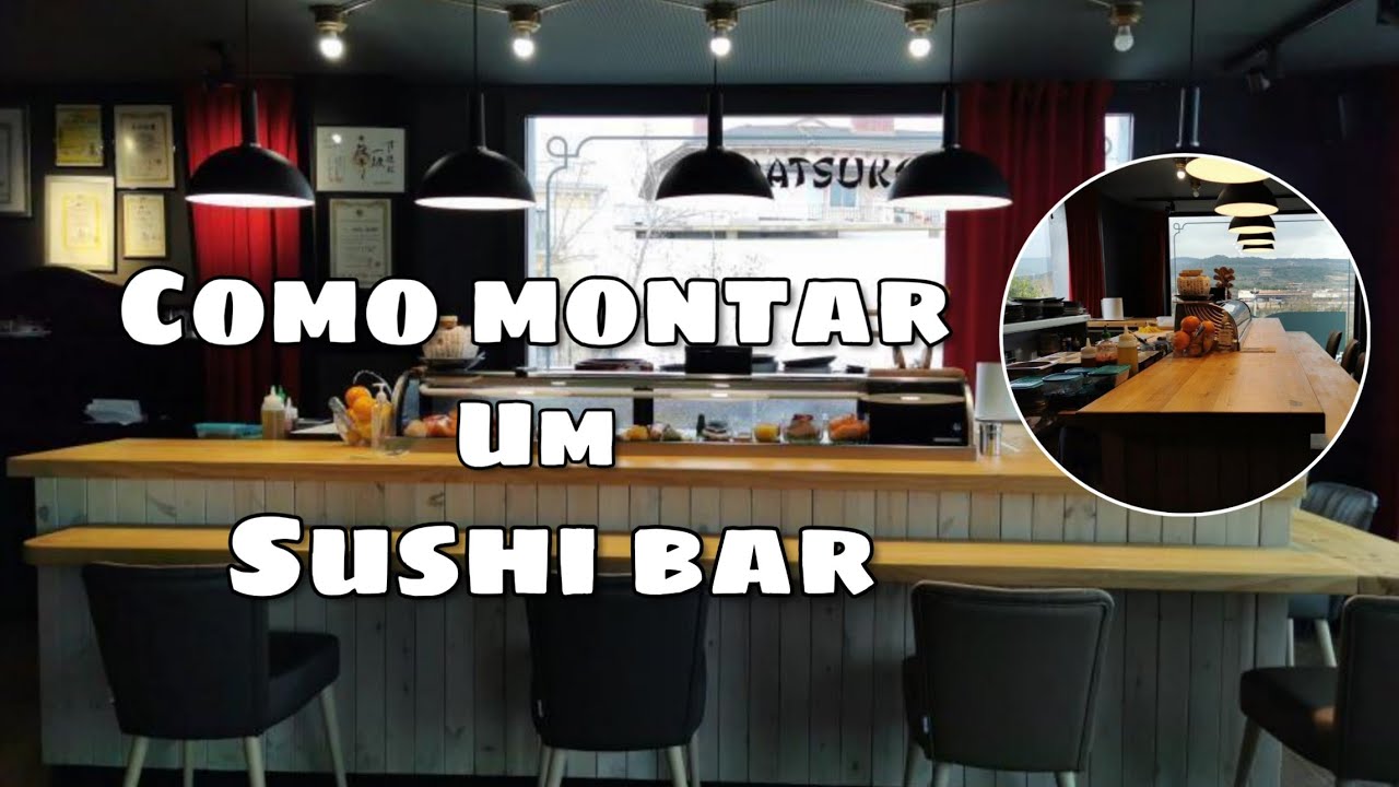 COMO MONTAR UM SUSHIBAR | CHEF CARLOS QUEIROZ