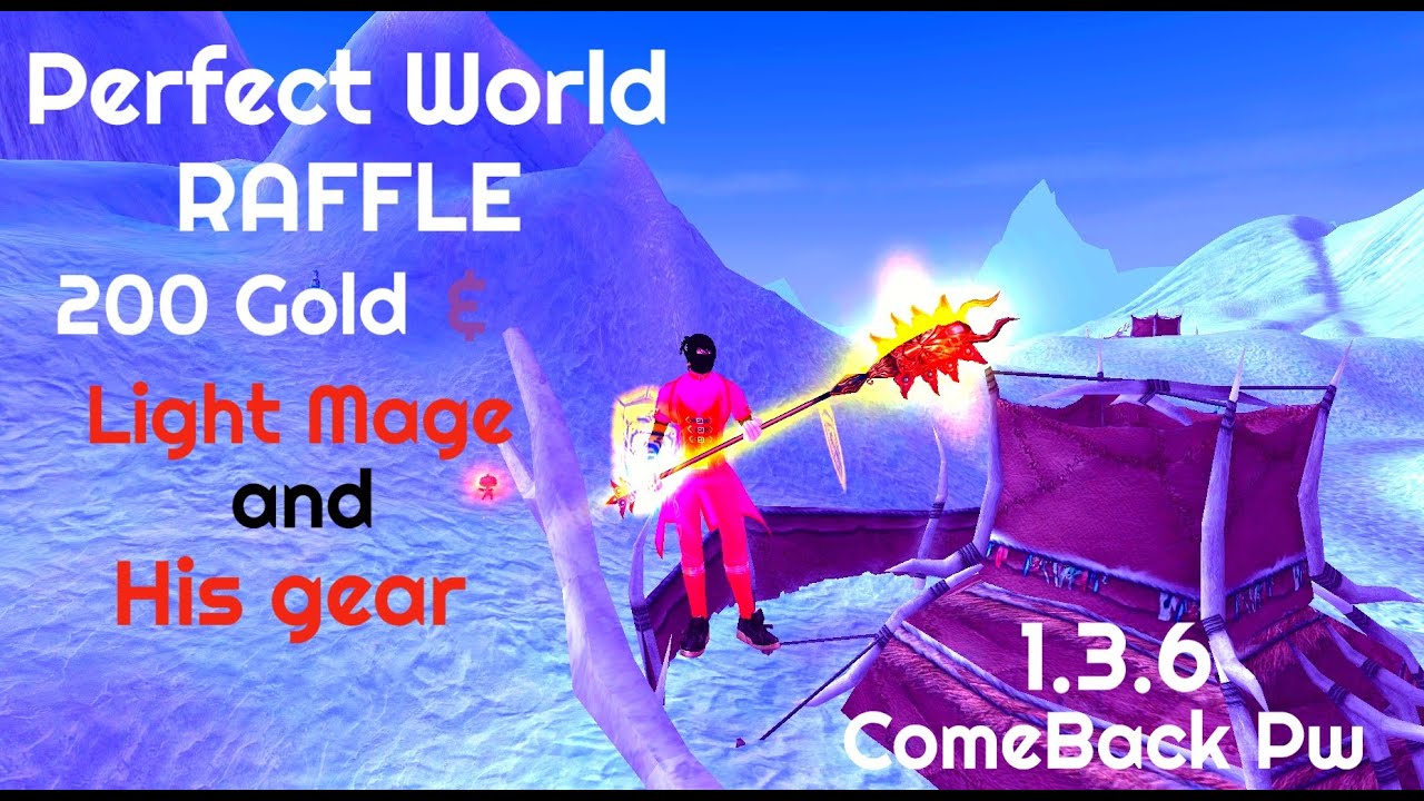 Лайт Маг , Обзор персонажа + Розыгрыш 200 Голд /ComeBack Pw 1.3.6