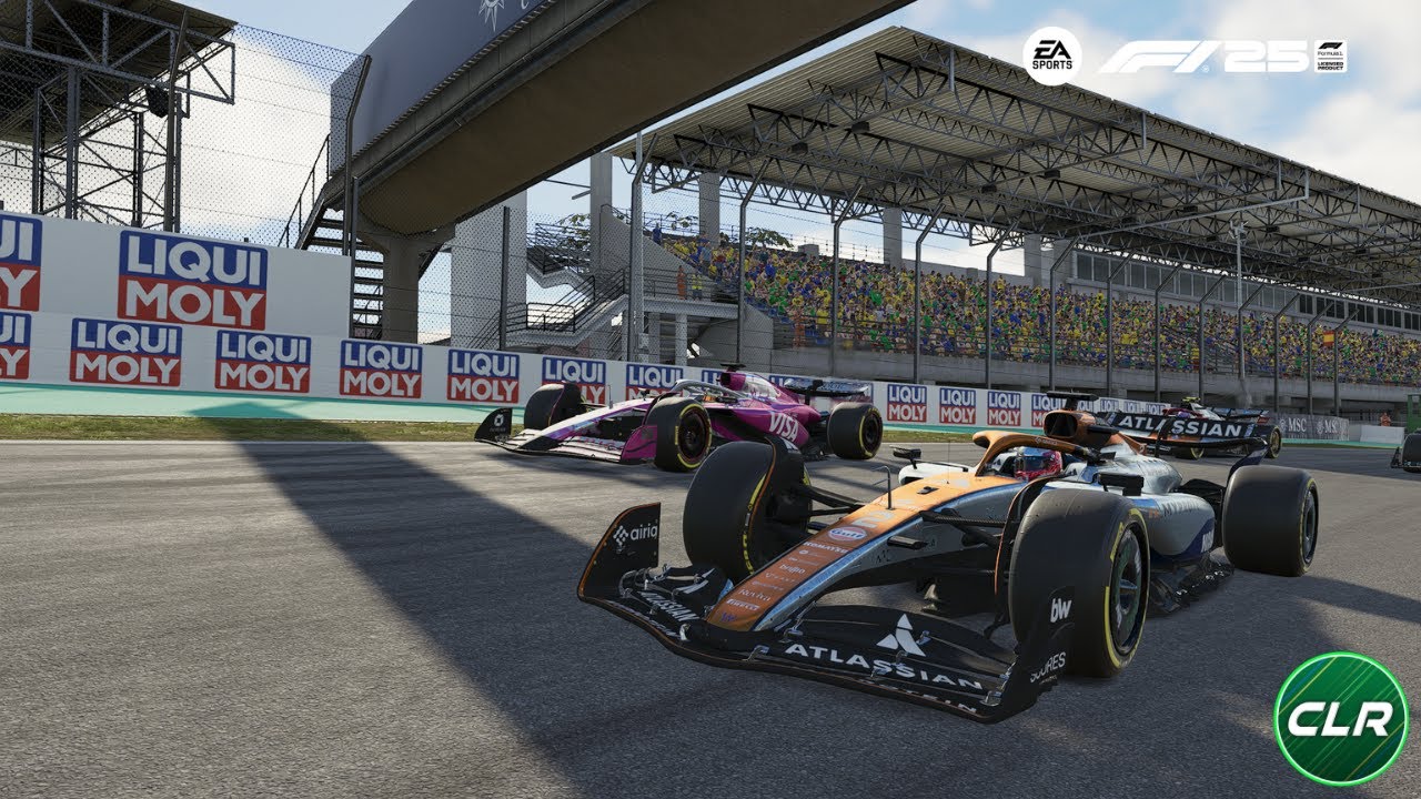CLR Wednesday F1 25 Season 5 Round 10 Brazil Season Finale | Race Highlights