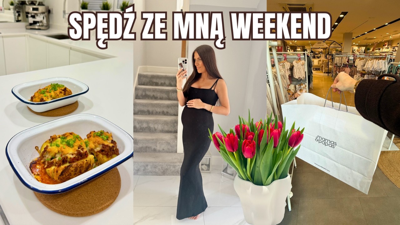 NASZ WEEKEND 💛 Wiosenne nowości z Mango 🌸 viralowy przepis na obiad, zakupy i dzień kobiet | VLOG