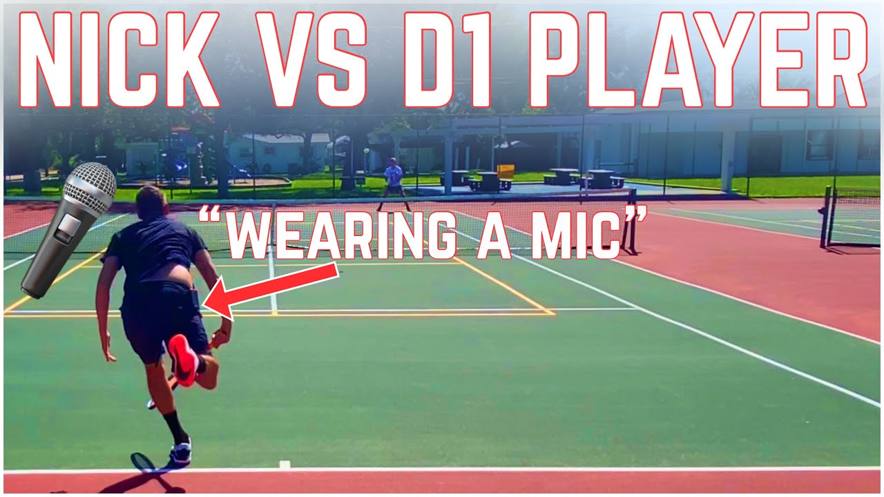 Playing a Set against my former student (D1 player) while wearing a mic 🎤