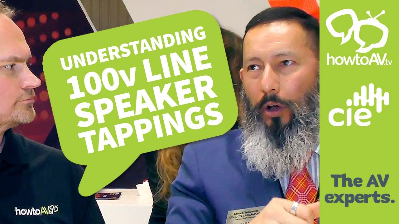 Understanding 70v / 100v line Loudspeaker Tappings