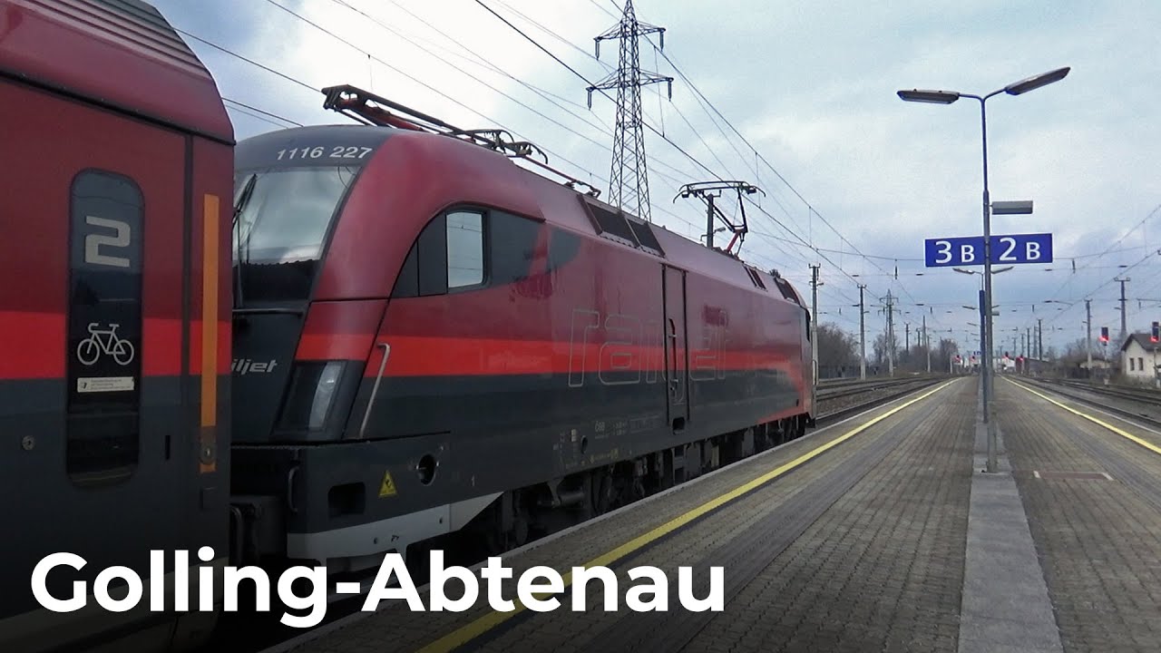 Osterreichisch Züge Vlog #51 - Golling-Abtenau Bahnhof 05.03.2023
