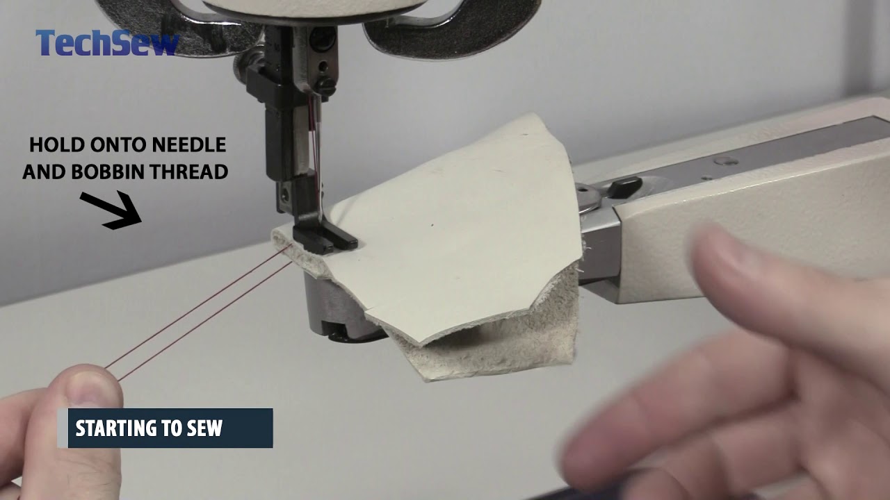 Techsew 2900 Industrial Sewing Machine - Startup Guide
