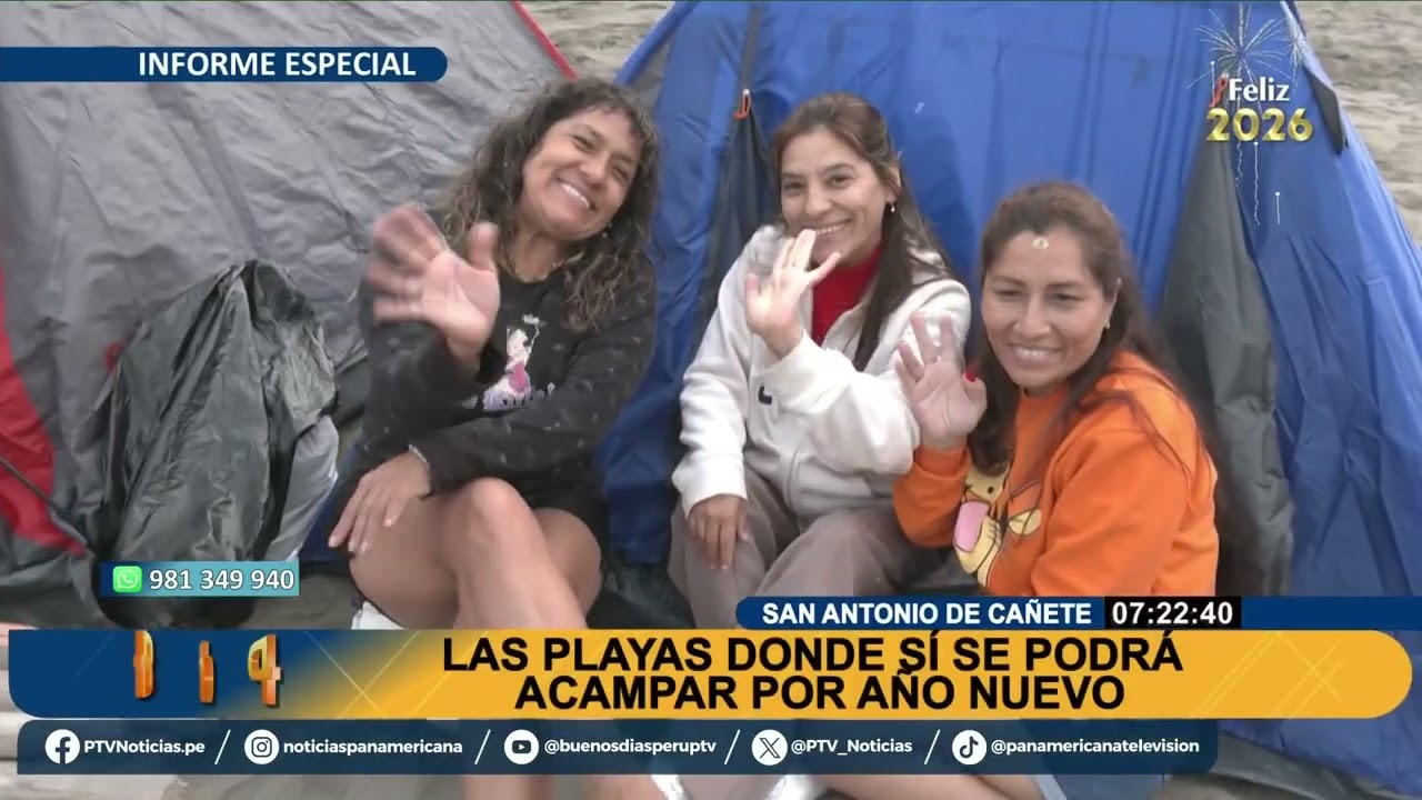 Estas son las playas al sur de Lima donde sí se podrá recibir el Año Nuevo con carpa