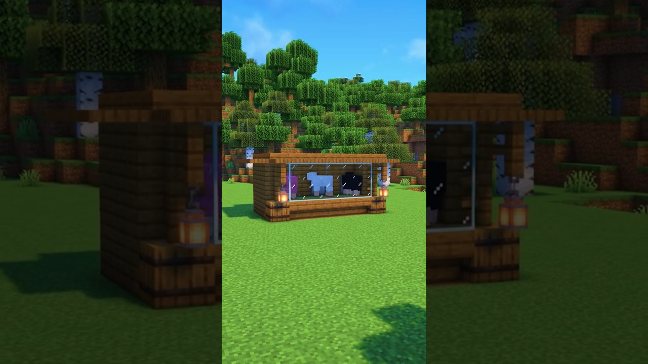 Automatic Wool Farm Minecraft 1.21 Tutorial | #shorts