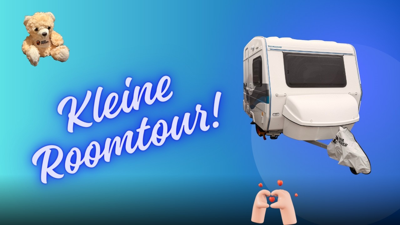 Kleine Wohnwagen-Roomtour