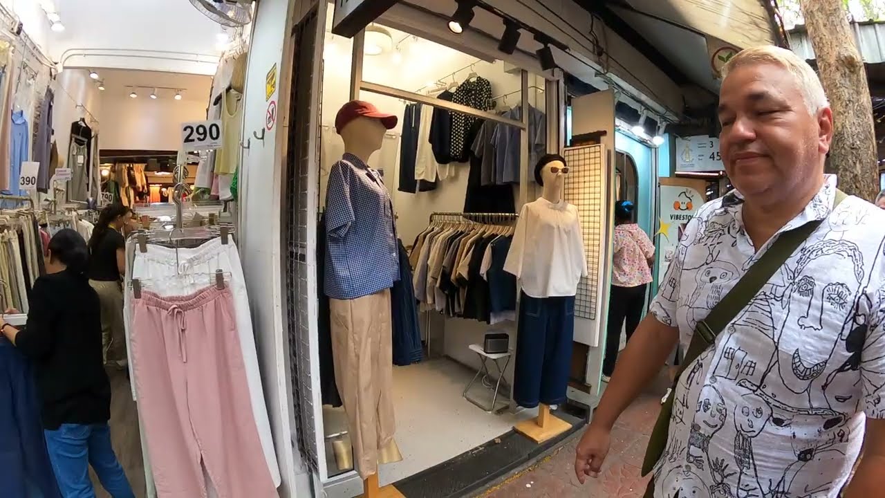 🚶‍♂️ Chatuchak Weekend Market Bangkok 🇹🇭 2025-04-05