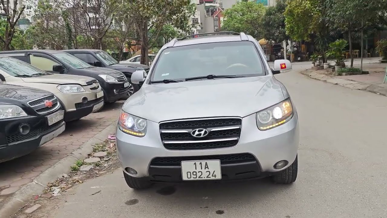 180tr sở hữu ngay Santa Fe 2 cầu máy dầu stđ.Lh :0876773555-0878725777