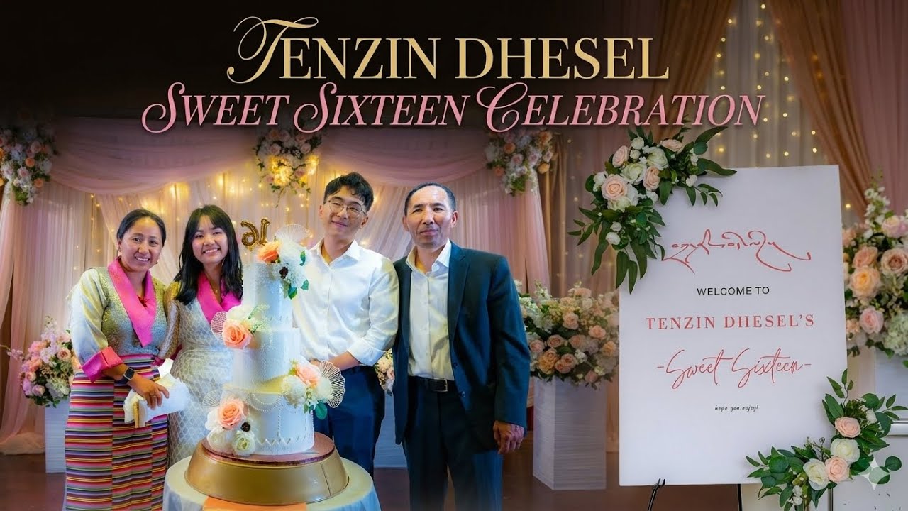 Tenzin Dhesel Sweet 16th Birthday
