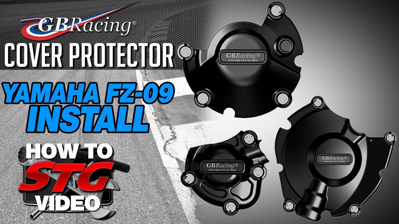 Как установить комплект защитной крышки двигателя GB Racing Yamaha FZ-09 / MT-09 14-20 с сайта Sp...