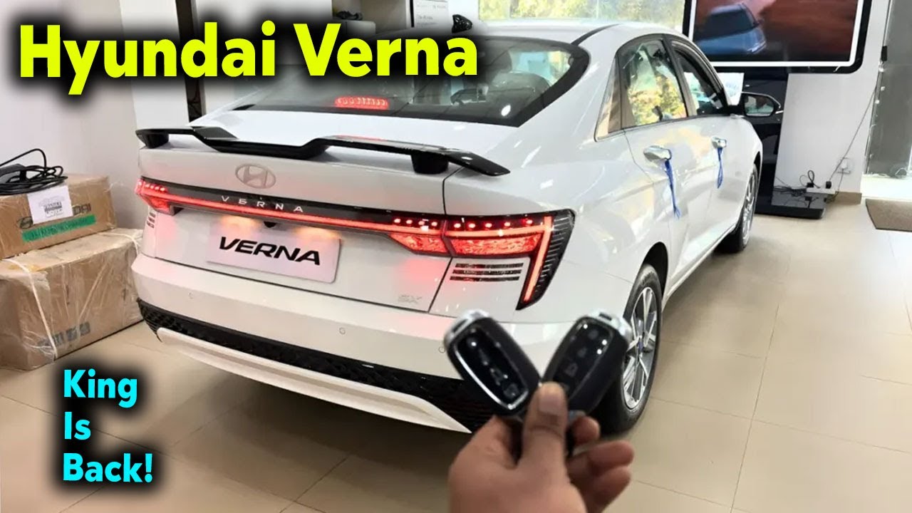 Главная причина выбрать Hyundai Verna 2025 года вместо внедорожника уже сейчас.