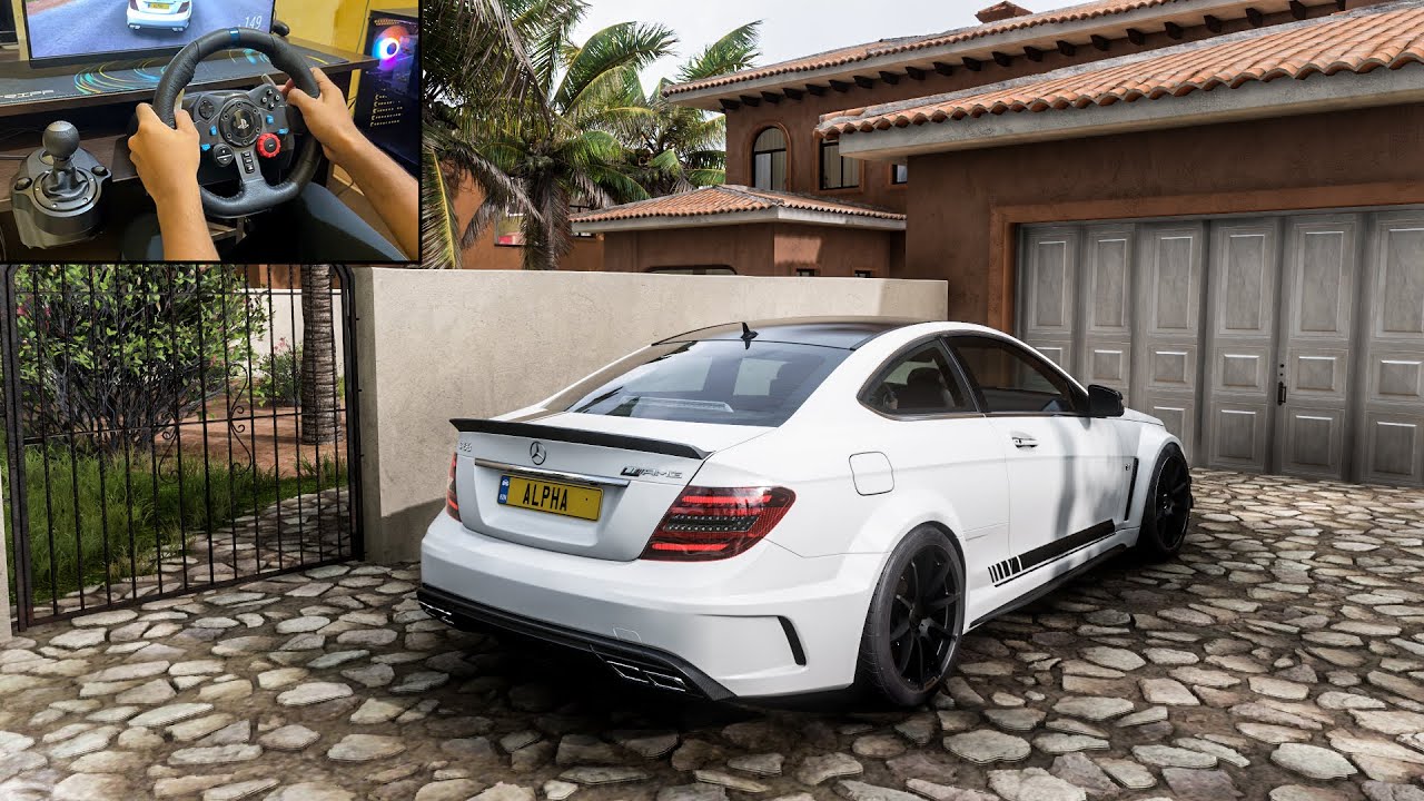 C63 AMG Coupe Black Series | Forza Horizon 5 | Logitech G29 Gameplay