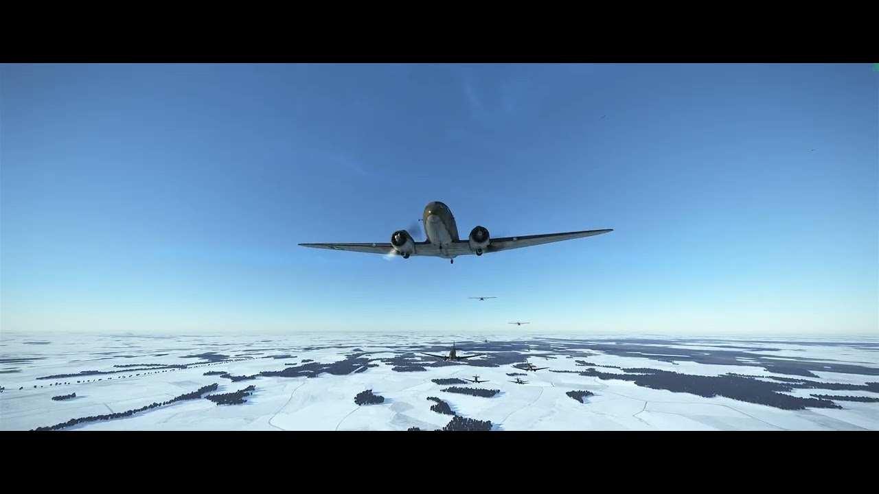 Glider and Paratrooper drop with No Action