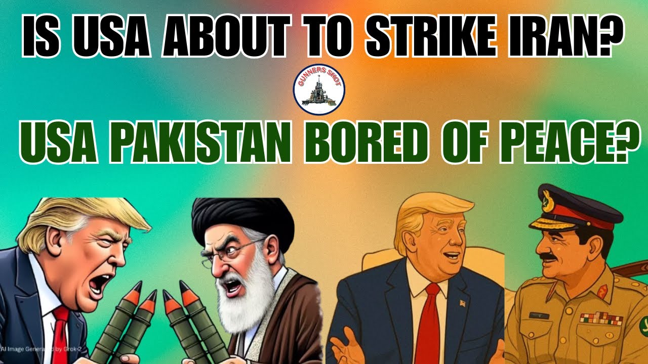 IS USA ABOUT TO STRIKE IRAN? / USA -PAKISTAN - BORED OF PEACE? / LT GEN PR SHANKAR