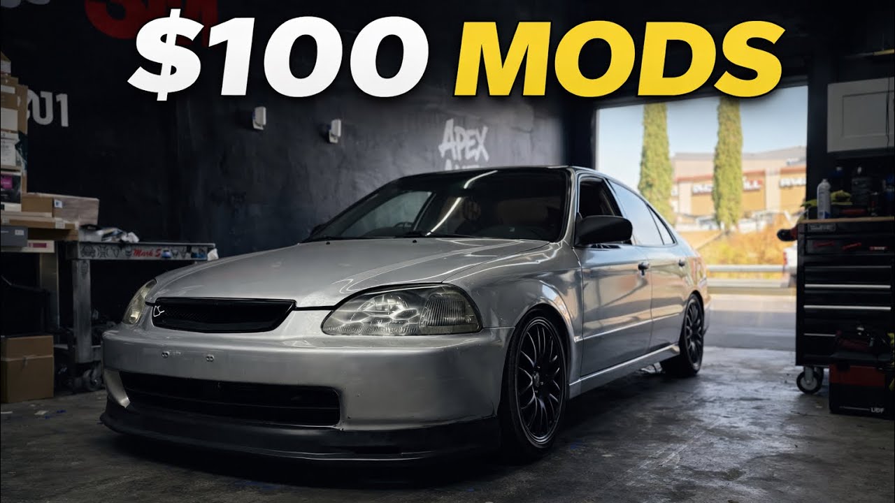 Best Budget Mods for a Honda Civic (All Under $100!)