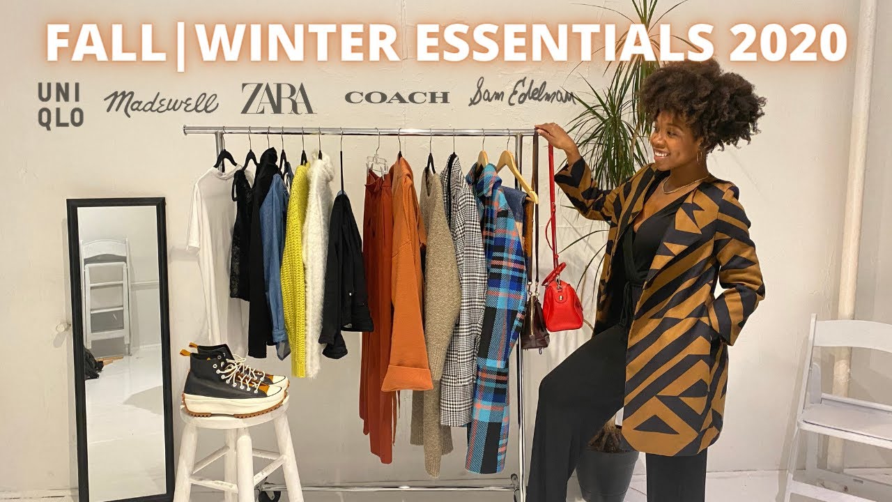 FALL/WINTER WARDROBE ESSENTIALS | ZARA | UNIQLO | MADEWELL | MY MUST HAVES