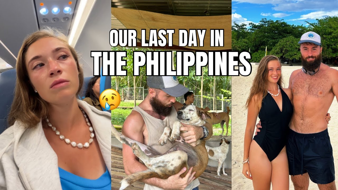 Visiting A Dog Shelter, Mantigue Island & Leaving The Philippines After 5 Months😢🇵🇭