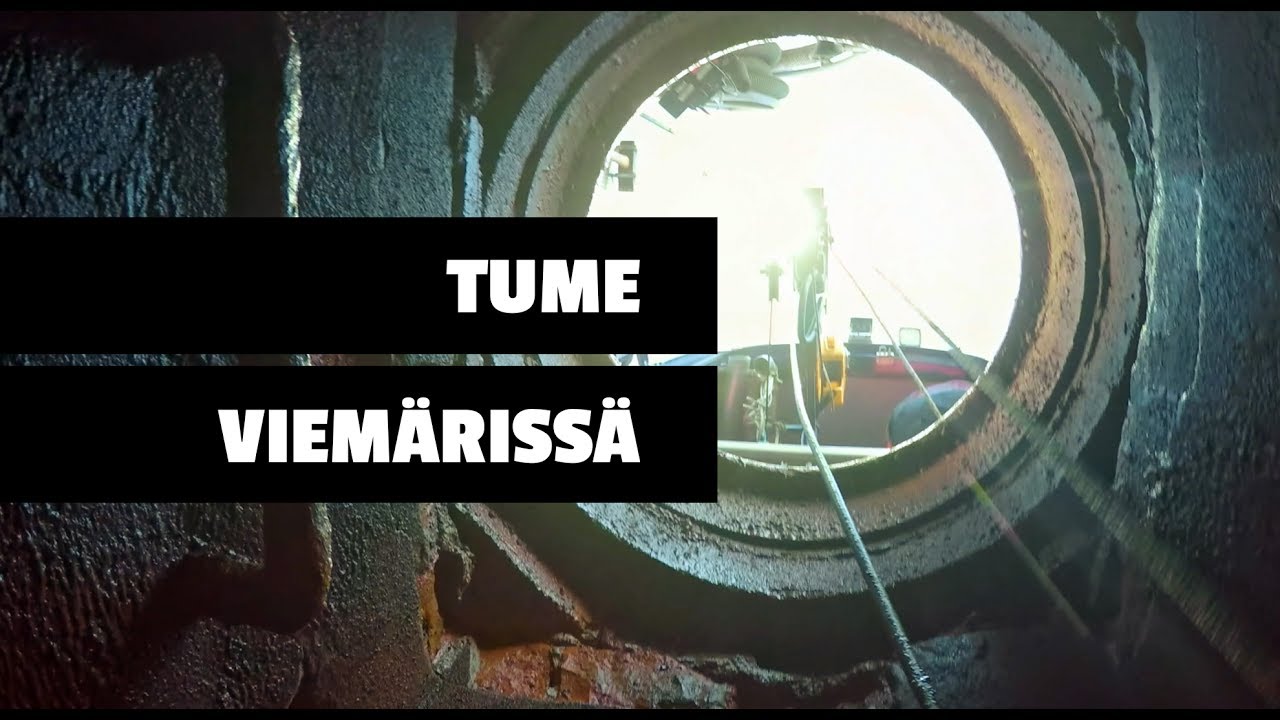 TUME OIKEISSA TÖISSÄ: Viemärissä