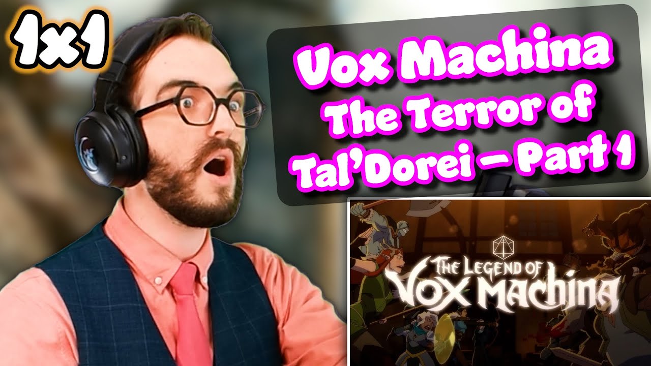 NOT What I Expected! | The Terror of Tal'Dorei pt1 | The Legend of Vox Machina 1x1 Reaction/Analysis