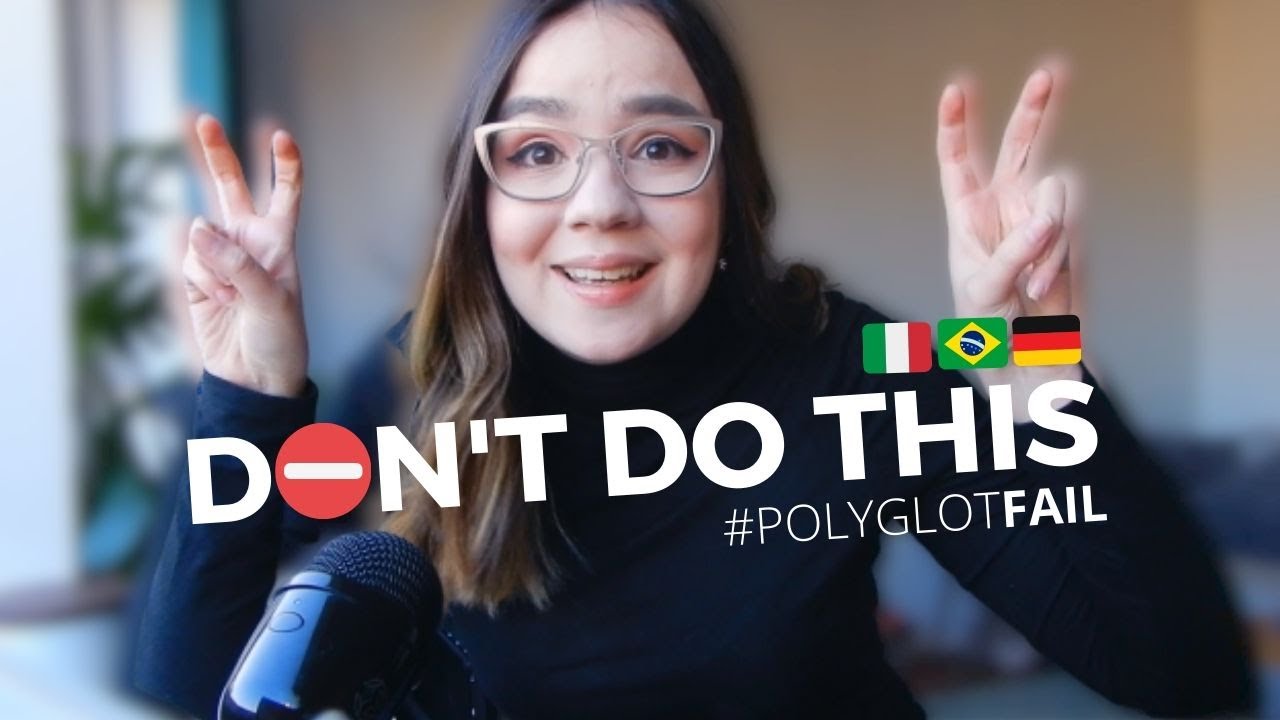 The RIGHT MINDSET to learn a language ( why I FAILED learning a language)