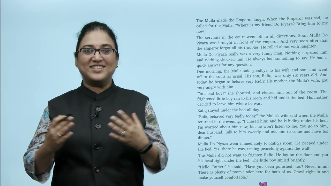 Ch 3 | First Step | English | English 2 | The Mulla’s Son | For children