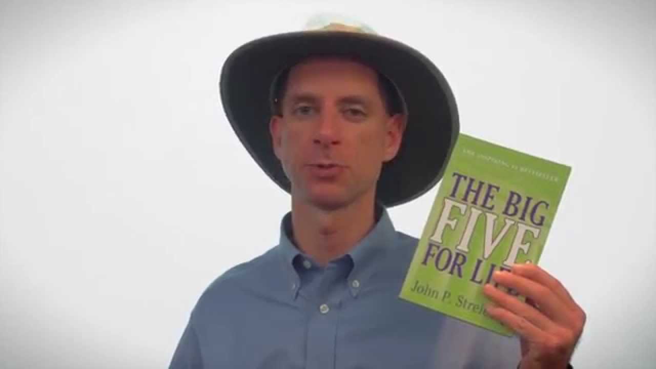 John Strelecky präsentiert sein Buch „The Big Five for Life“