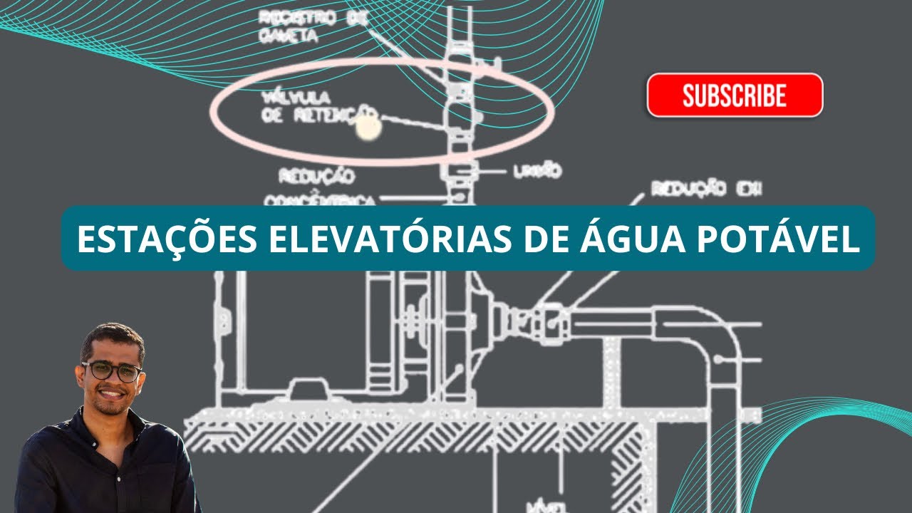 ESTAÇÕES ELEVATÓRIAS de ÁGUA  POTÁVEL  - Vamos entender. #hidráulica #águapotável