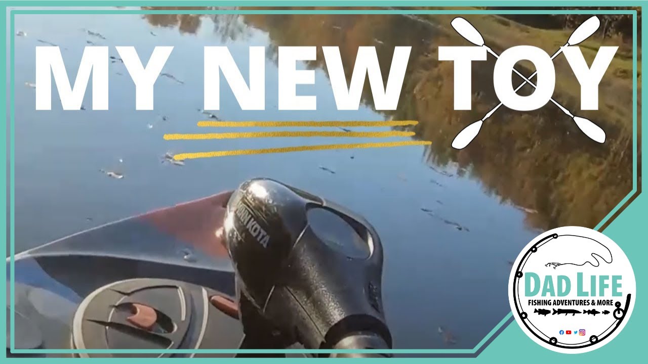 My New Toy - Feel Free Lure 11.5 - Minn Kota Endura 30 Trolling Motor