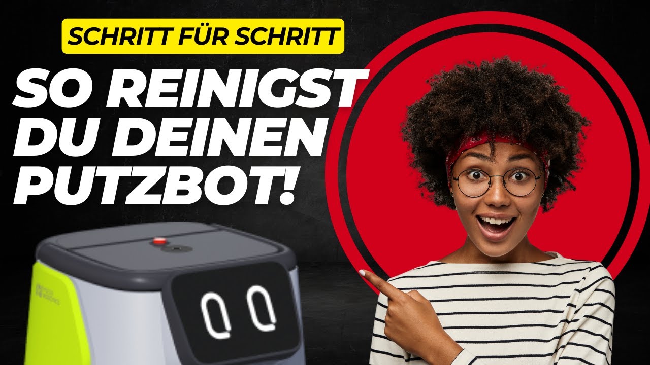 PUDU CC1 regelmäßige Reinigung deines Putzroboters für eine optimale Reinigungsleistung. Schritt f