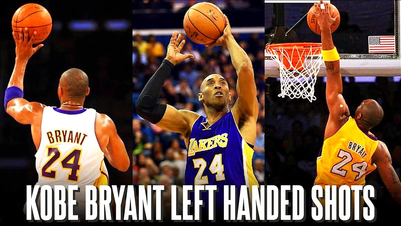 Kobe Bryant Left Handed Shots Compilation ᴴᴰ