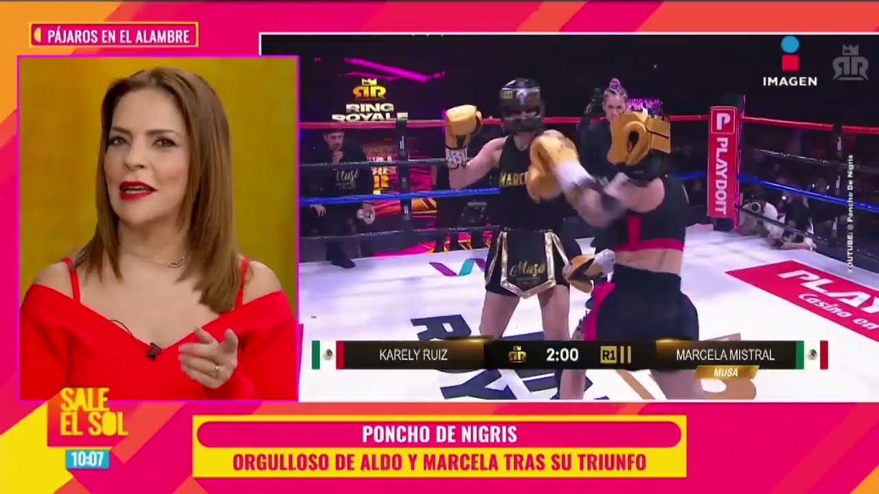 ¿Poncho de Nigris NO se emocionó tras el TRIUNFO de su esposa Marcela? | Sale el Sol
