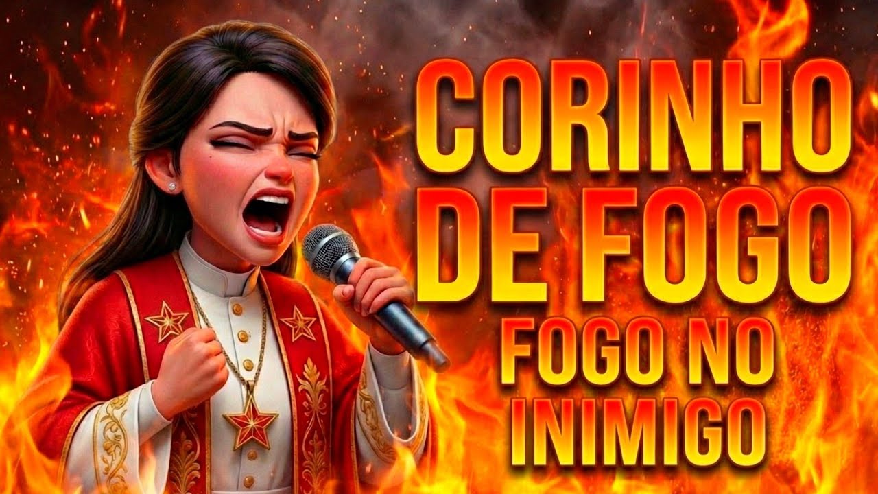 🔥FOGO NO INIMIGO🔥CORINHO DE FOGO | LOUVOR de LIBERTAÇÃO ESPIRITUAL