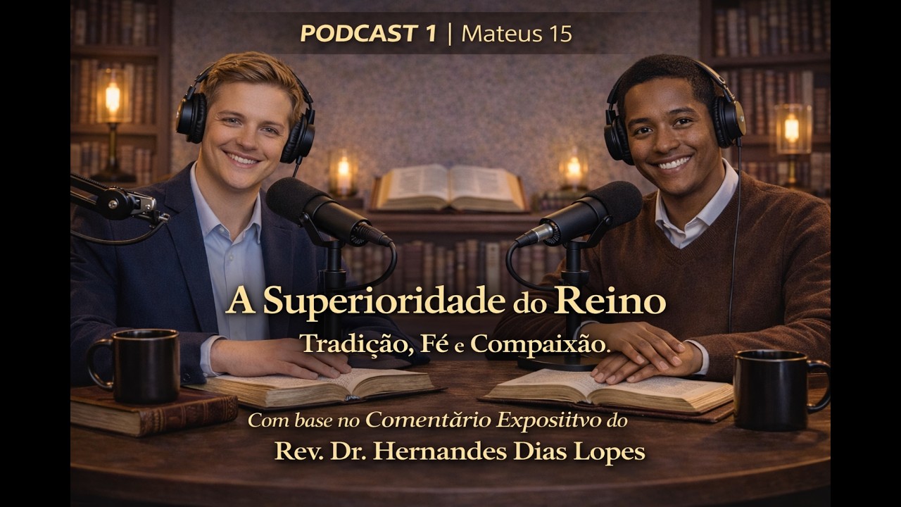 PODCAST 1 | Mateus 15 | A Superioridade do Reino  Tradição, Fé e Compaixão