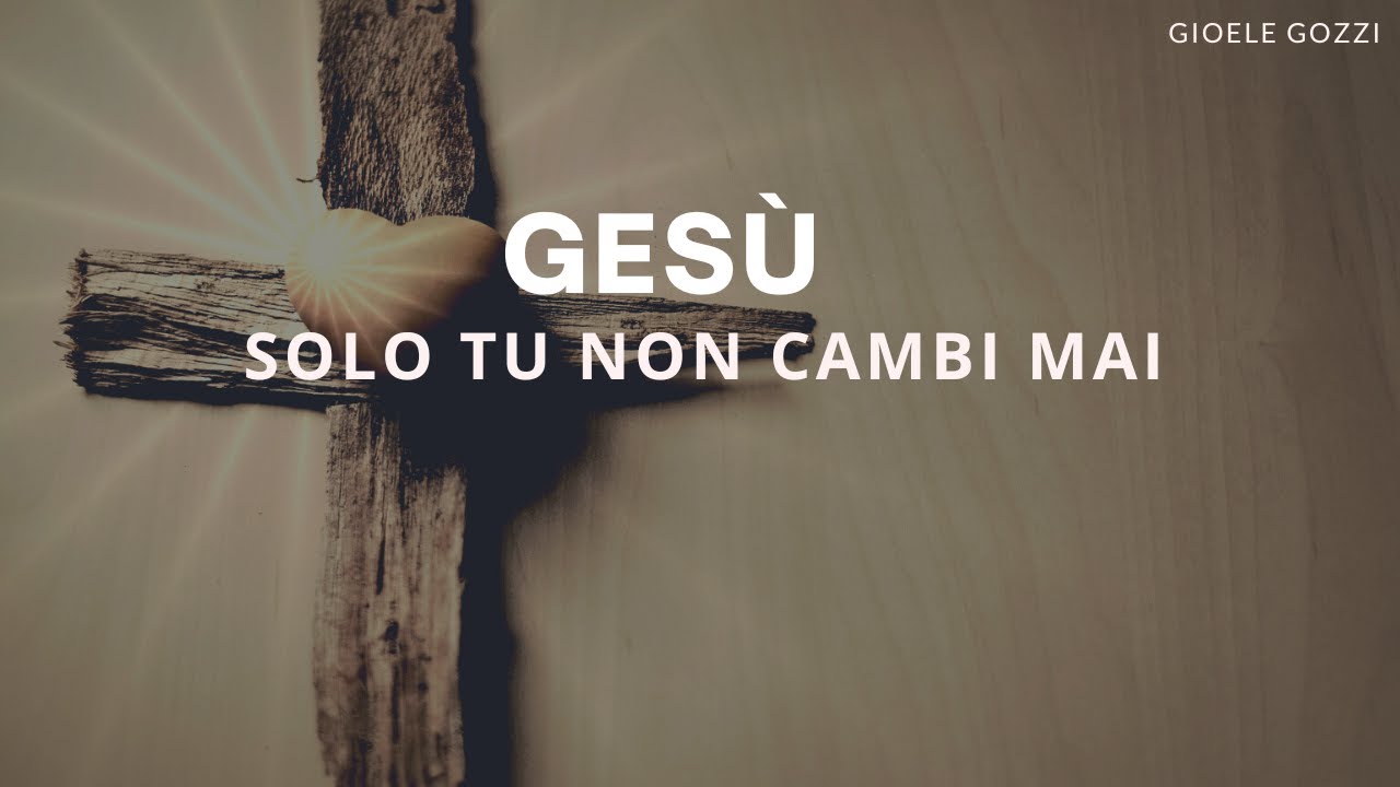 Gesù dolce musica al mio cuore  (Cristo è la risposta) - By Gioele Gozzi
