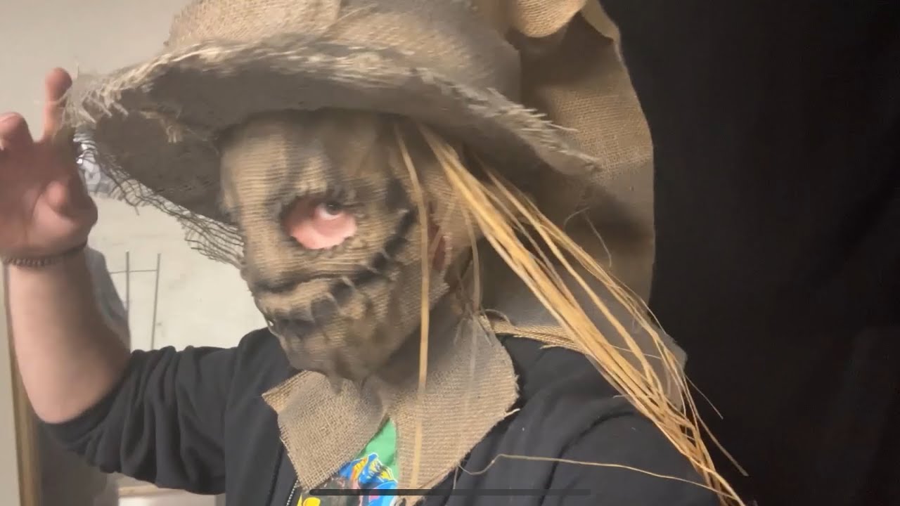Make Your Own Scarecrow Mask and Hat!