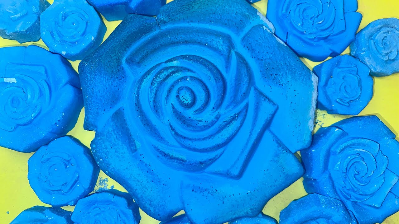 Moody Blue OC by @AquariusDustASMR  •ASMR• •GYMCHALK CRUSHING• •SLEEP AID•