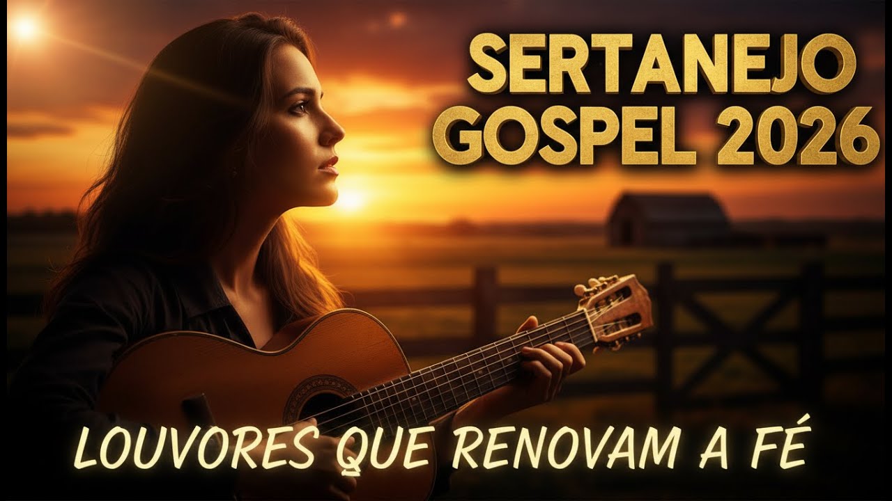 AS  MELHORES MÚSICAS SERTANEJO GOSPEL 2025 - Louvores que Tocam a Alma