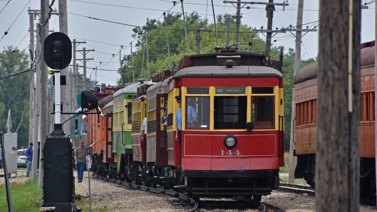 IRM 70 for 70 Trolley Pageant: Over 70 Electric Trains in Motion