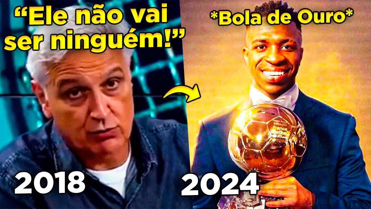 DE HUMILHADO À BOLA DE OURO!! A HISTÓRIA BIZARRA DE VINICIUS JR. NO FUTEBOL!!!