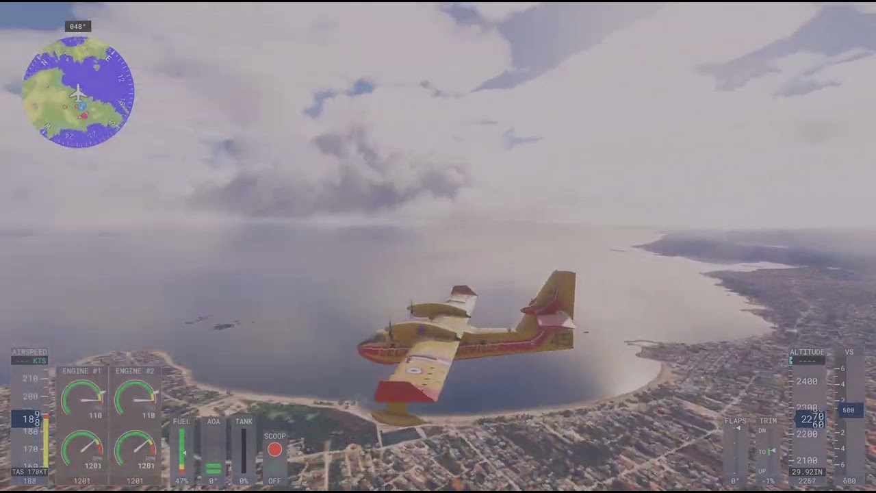 Greek fire fighter aircraft Crash