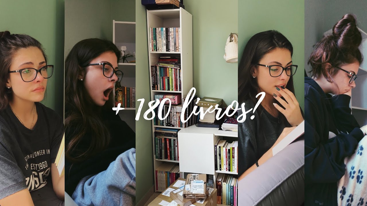 arrume comigo a minha estante de livros! + unboxing & bate papo literário